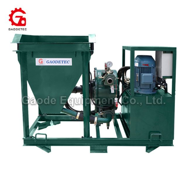Gaodetec GDS1500E electric shotcrete pump for building dome